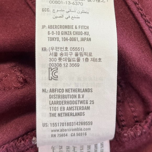 Abercrombie & Fitch⎮Simone High Rise Ankle Jegging⎮28/6R⎮like-new condition - Picture 9 of 12